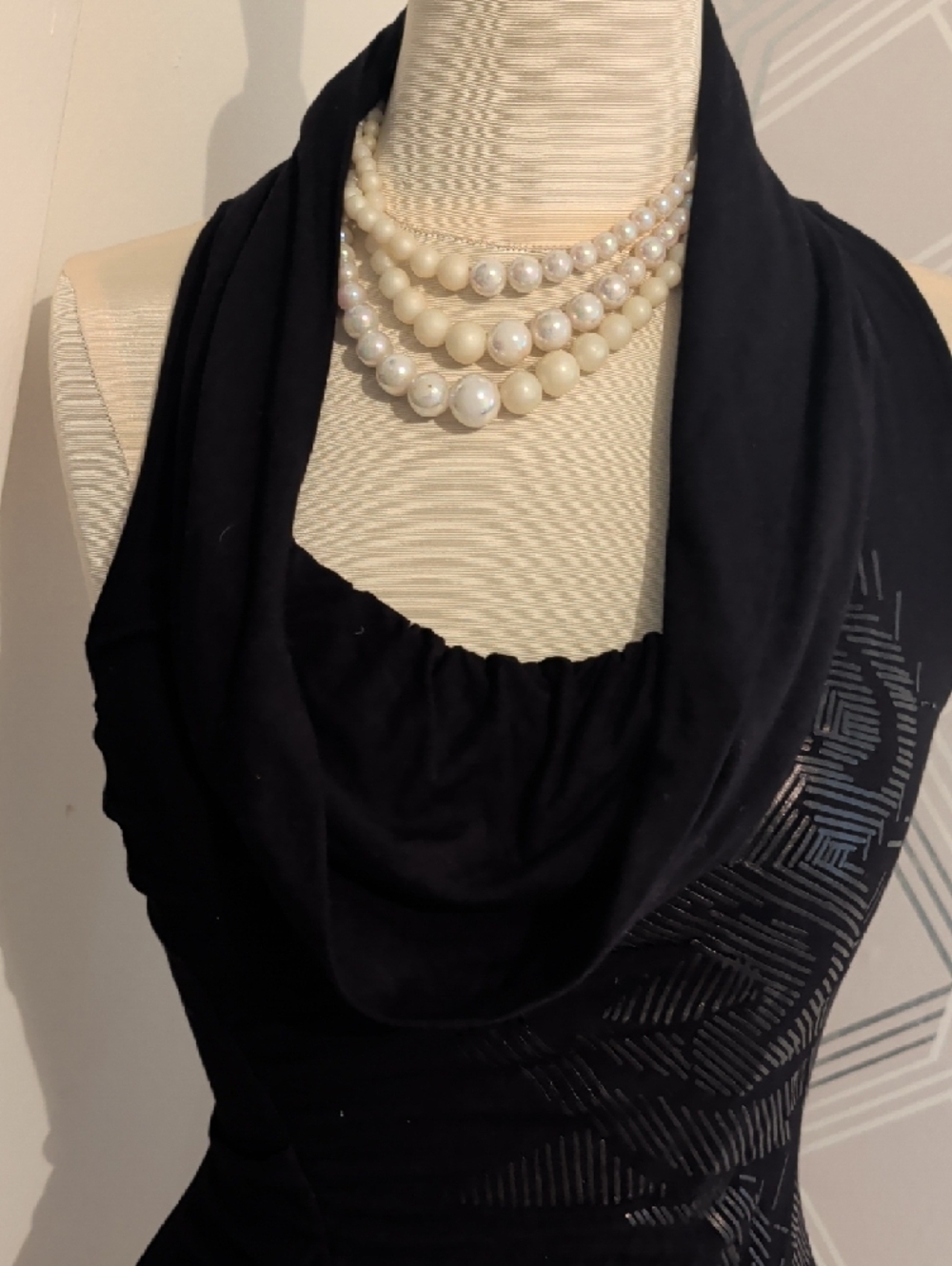 Guess Black One-Shoulder Ruched Cocktail Dress - Picture 3 of 7